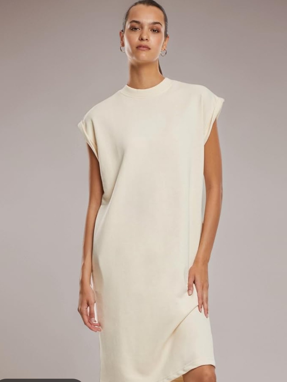rag & bone Cream Sleeveless Midi Dress
